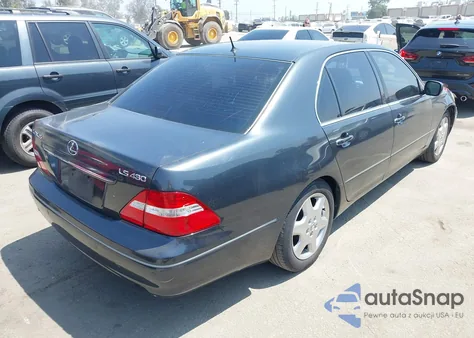 2004 Lexus Ls 430 из США, поврежденный, VIN JTHBN36F440171023